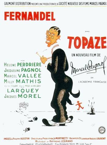 Топаз (1951) постер