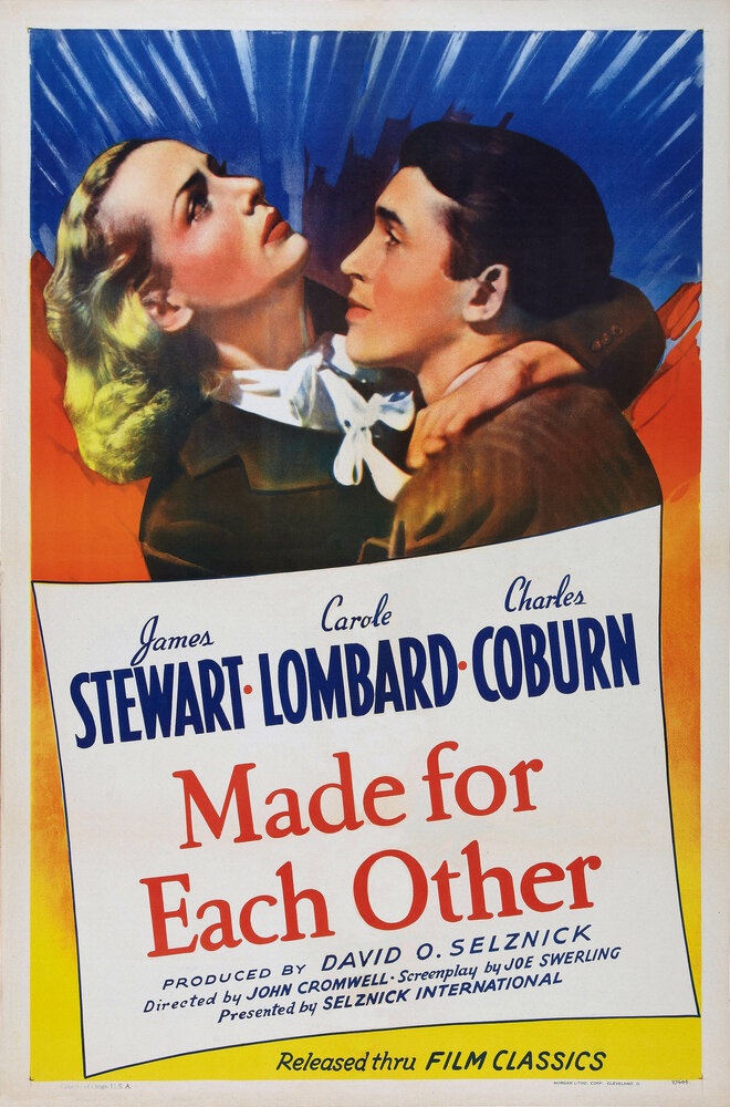 Созданы друг для друга (1939) постер