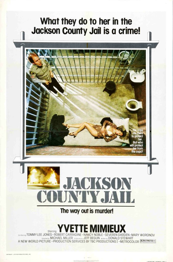 Тюрьма округа Джексон (1976) постер