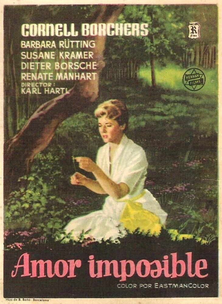 Красный – цвет любви (1957) постер