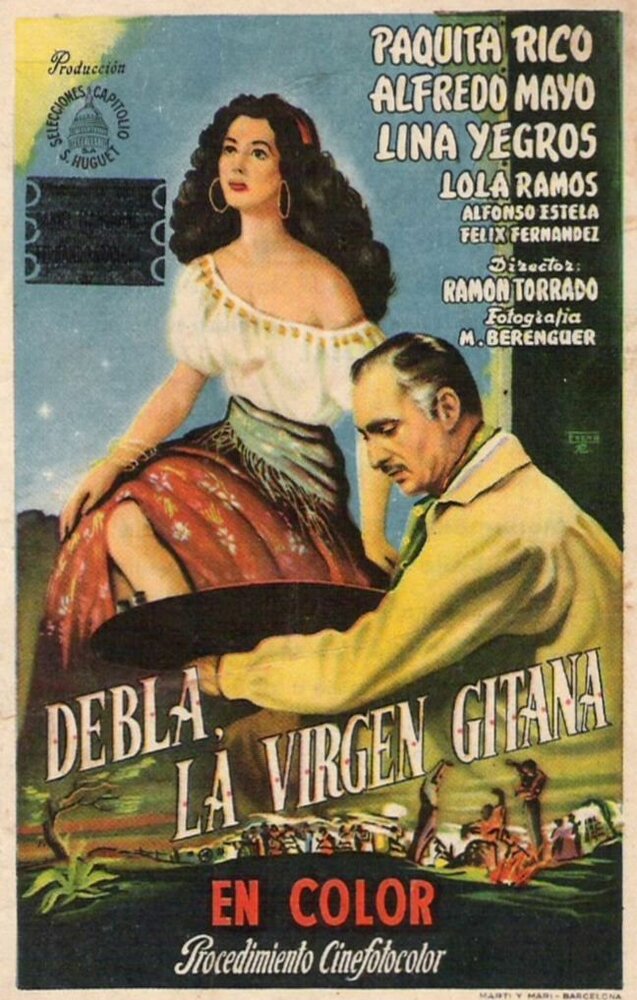 Цыганская дева (1951) постер