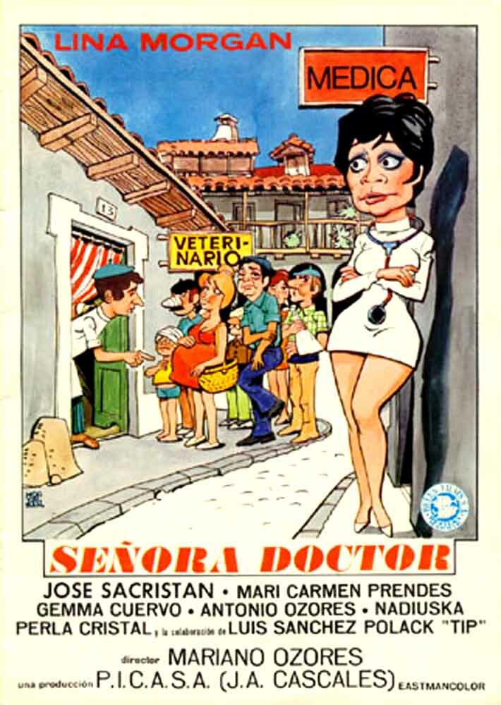Сеньора доктор (1974) постер
