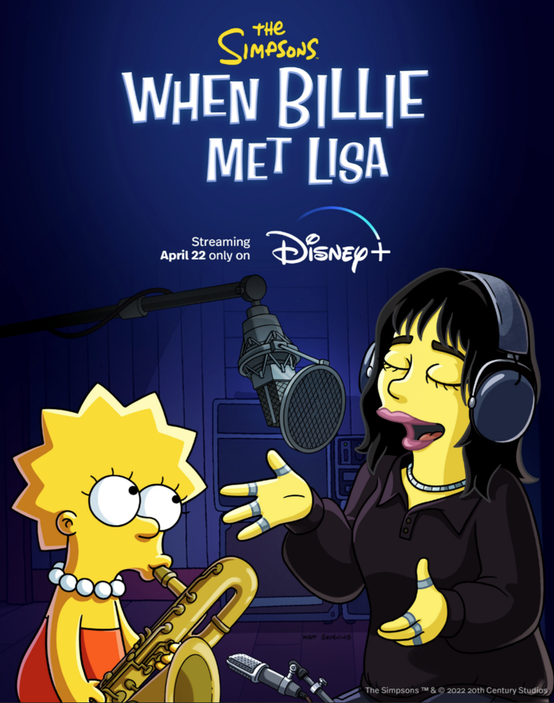 Симпсоны: Когда Билли встретила Лизу (2022) постер