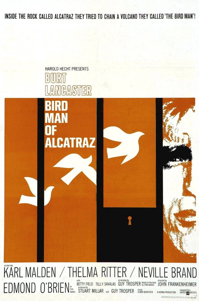 Любитель птиц из Алькатраса (1962) постер