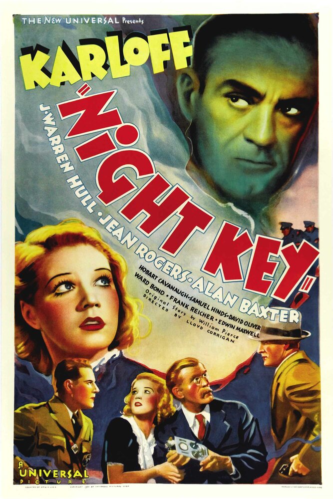 Ночной ключ (1937) постер