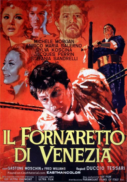 Ученик булочника из Венеции (1963) постер