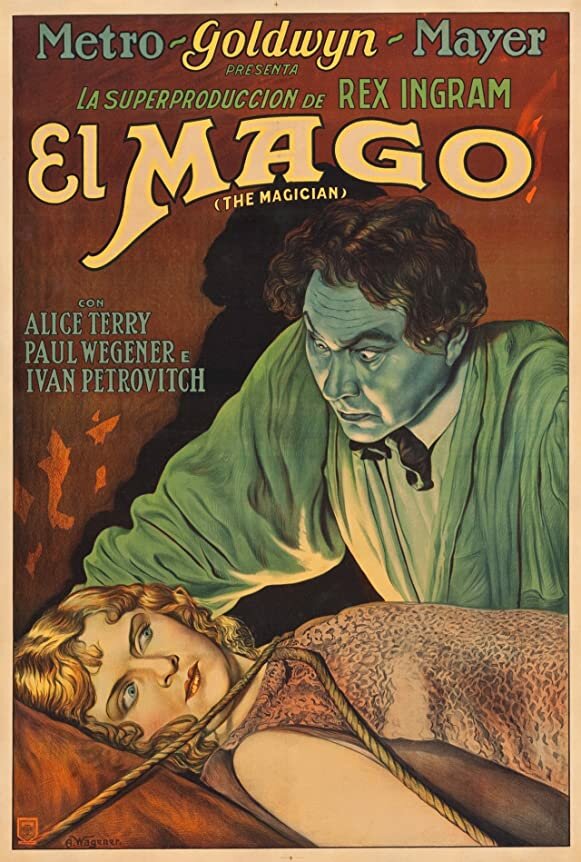 Маг (1926) постер