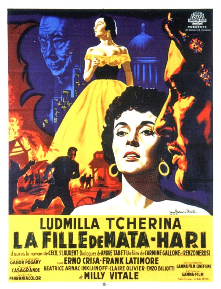 La figlia di Mata Hari (1954) постер