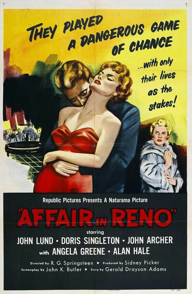 Affair in Reno (1957) постер