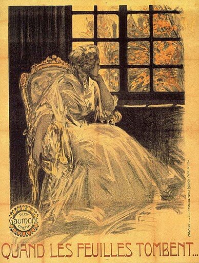 Quand les feuilles tombent (1912) постер