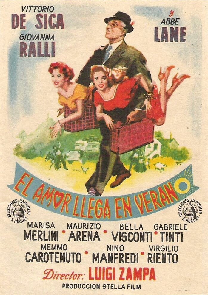 Время отпусков (1956) постер
