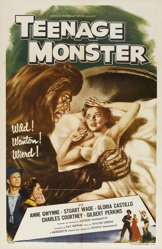 Teenage Monster (1958) постер
