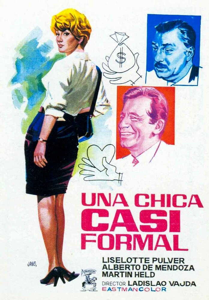 Почти приличная девочка (1963) постер