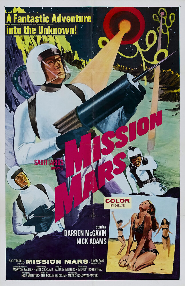 Миссия – Марс (1968) постер