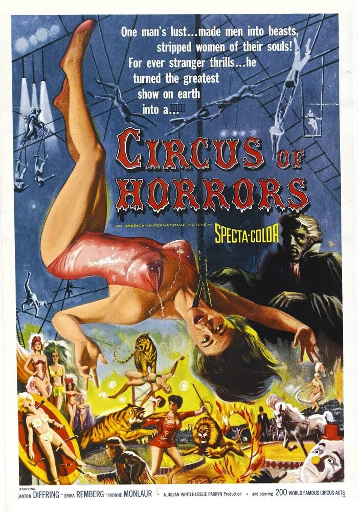 Цирк ужасов (1960) постер