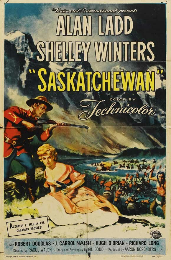 Саскачеван (1954) постер