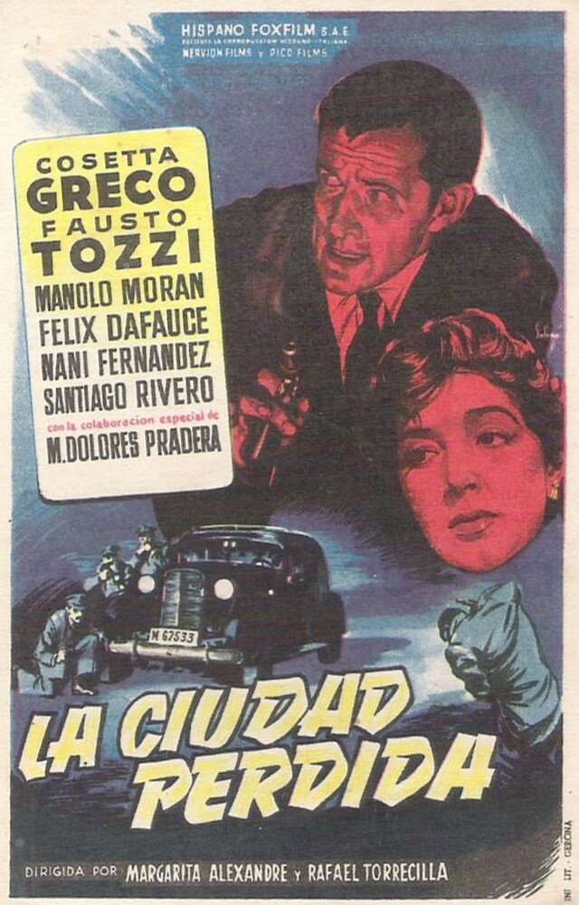 Terroristi a Madrid (1955) постер