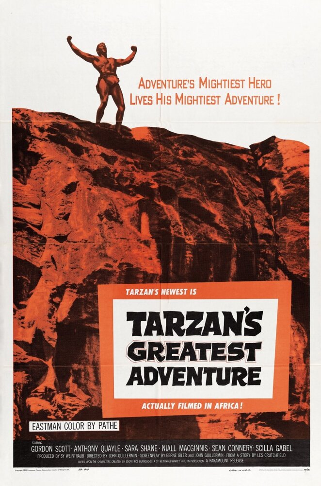 Великое приключение Тарзана (1959) постер