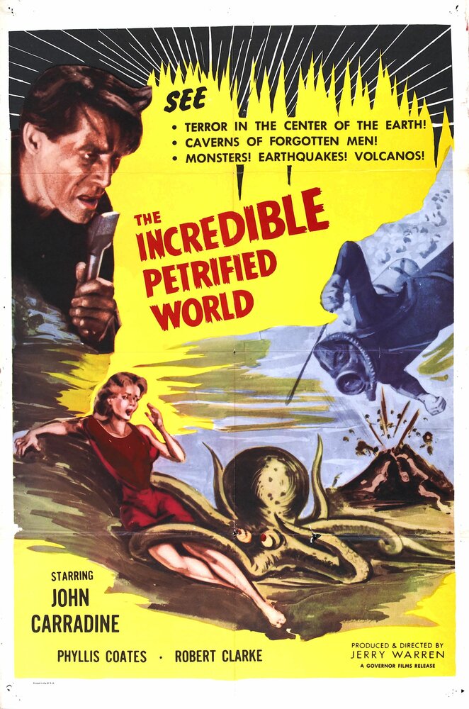The Incredible Petrified World (1959) постер