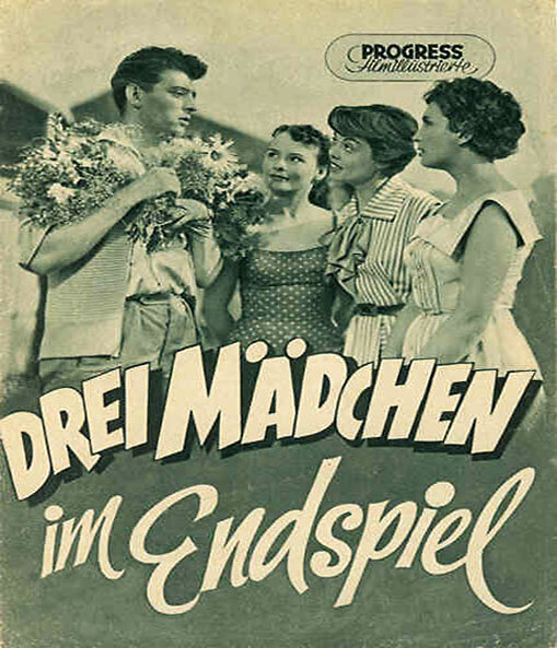 Drei Mädchen im Endspiel (1956) постер