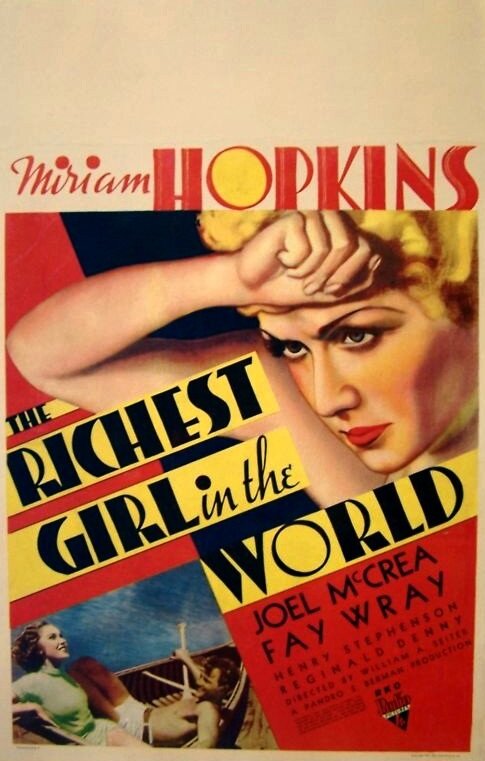 Самая богатая девушка в мире (1934) постер