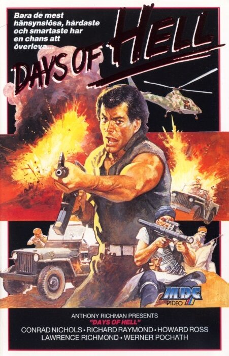 Дни ада (1986) постер
