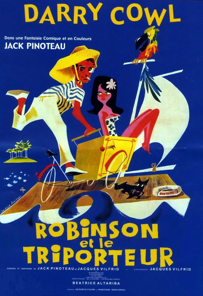 Robinson et le triporteur (1960) постер