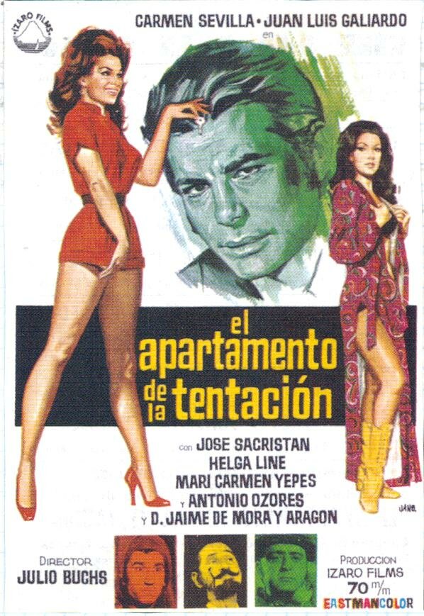 Квартира для соблазнения (1971) постер