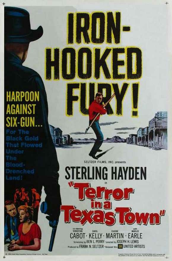 Террор в техасском городке (1958) постер