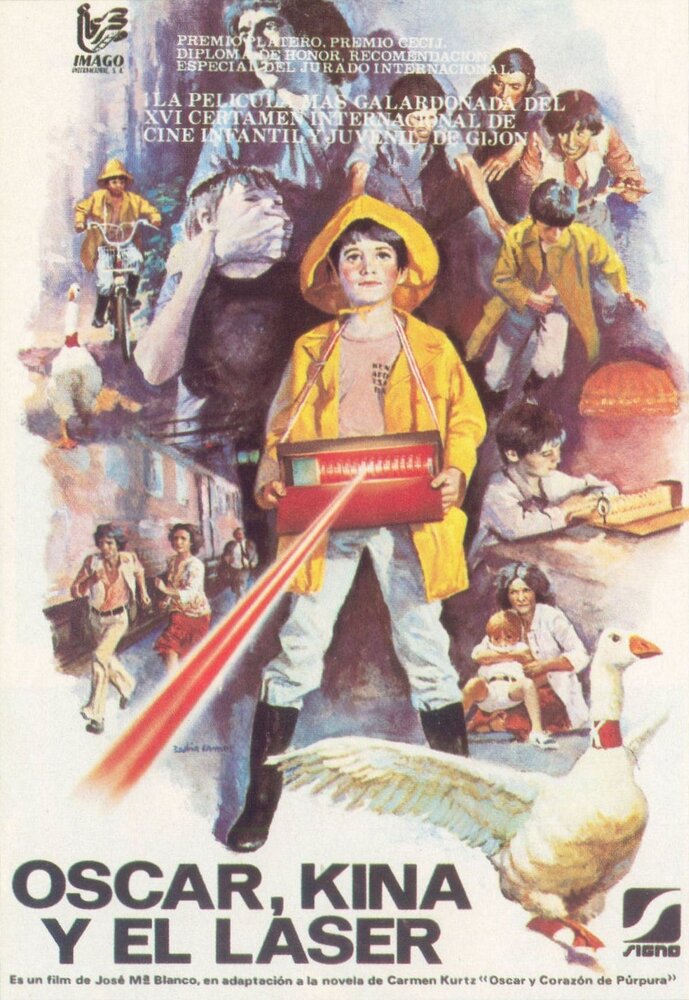 Оскар, Кина и лазер (1978) постер