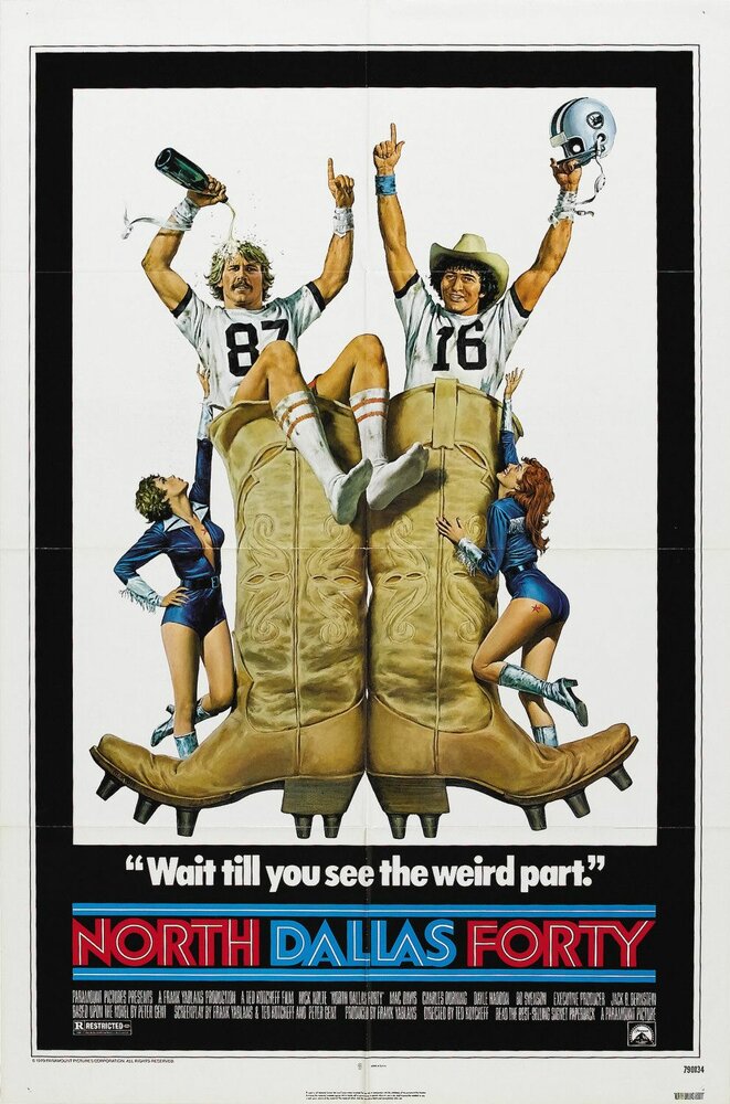 Северный Даллас Сорок (1979) постер