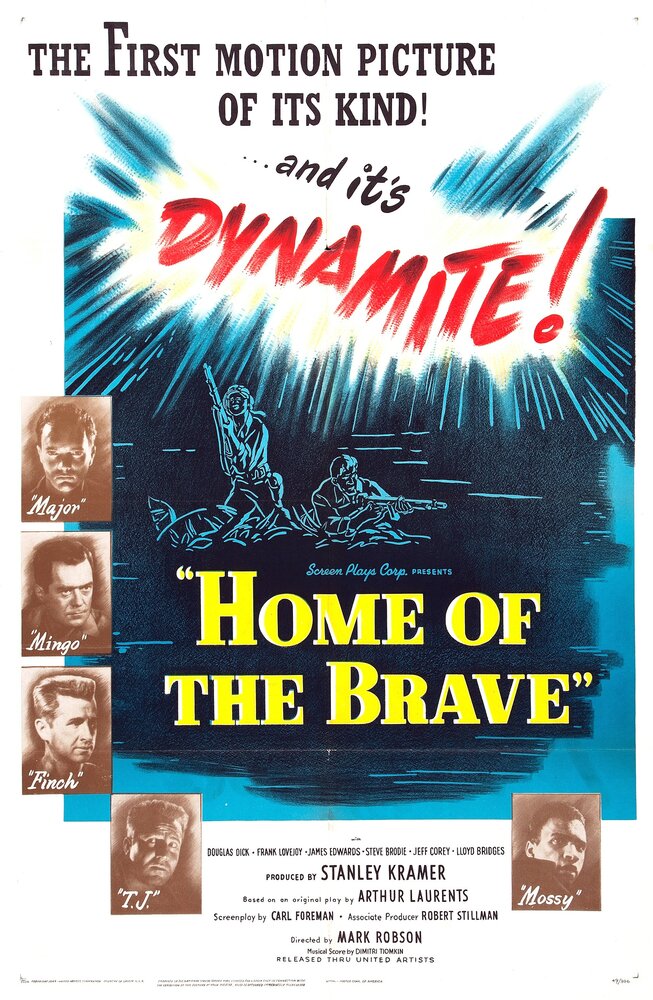 Дом храбрости (1949) постер