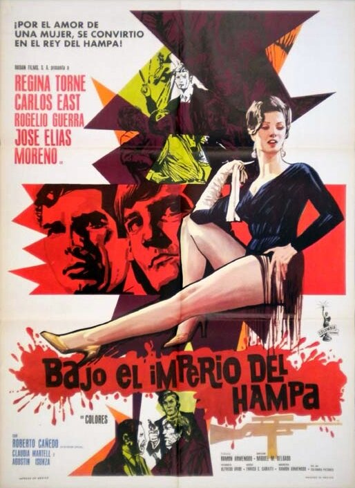 Bajo el imperio del hampa (1968) постер